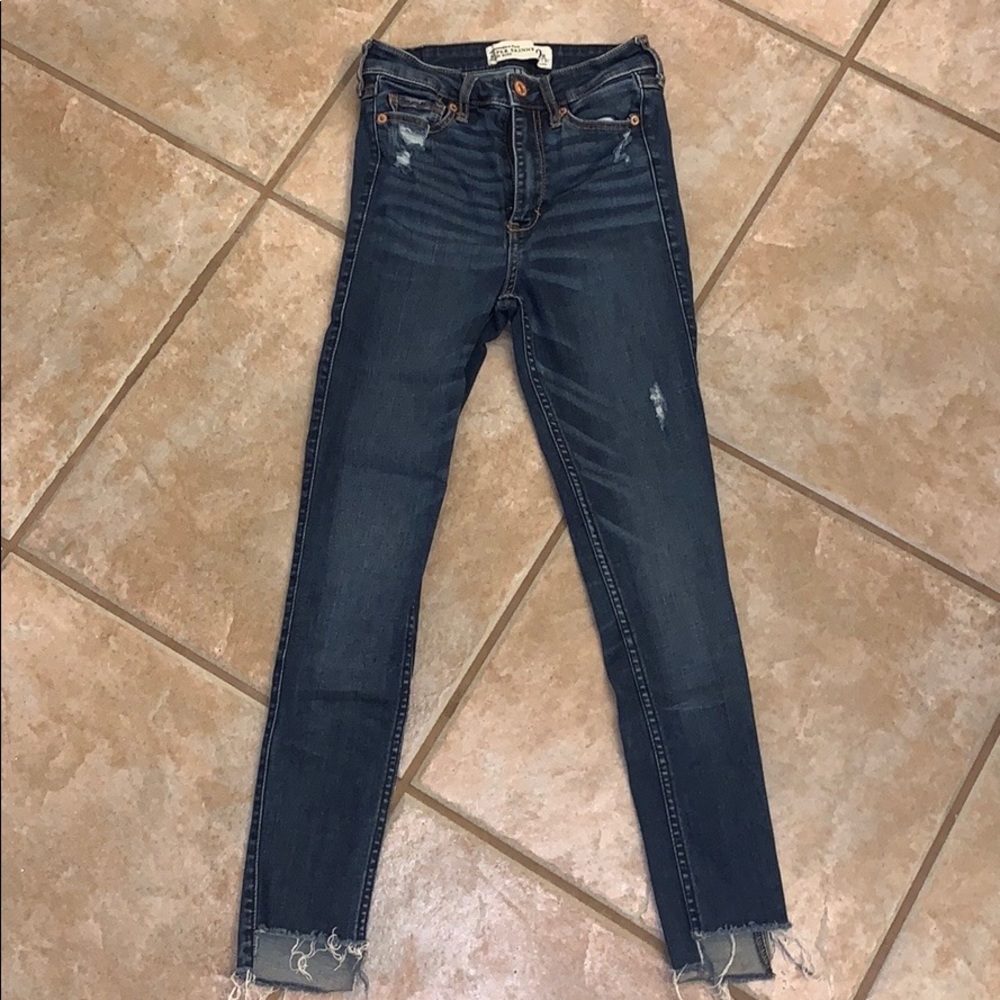 Abercrombie Super Skinny High Rise Jeans
